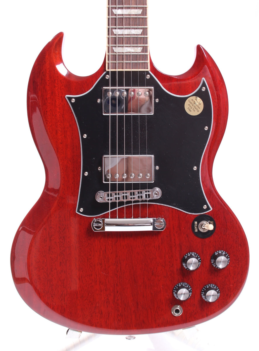 2016 Gibson SG Standard cherry red