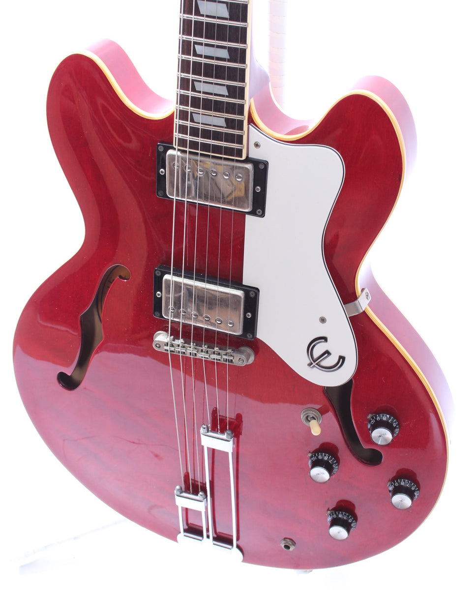 1991 Epiphone Riviera cherry red