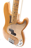 1980 Fender Precision Bass natural