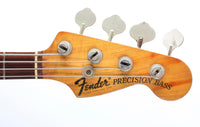 1976 Fender Precision Bass olympic white