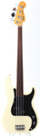 1977 Fender Precision Bass Fretless olympic white