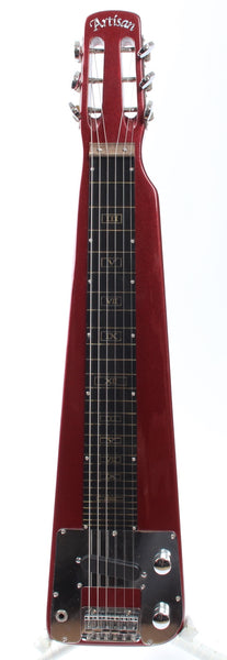 2010s Artisan Lap Steel metallic red