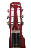 2010s Artisan Lap Steel metallic red