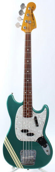 2002 Fender Mustang Bass competition ocean turquoise metallic