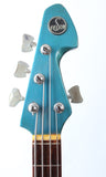 1960s Teisco BS-101 metallic blue