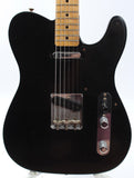 2021 Fender Custom Shop Ltd Roasted Pine Double Esquire Relic black