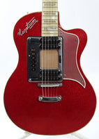 1960 Hagstrom Deluxe 90 red sparkle