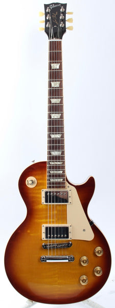 2012 Gibson Les Paul Traditional Plus iced tea burst