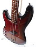 1990 Fender Precision Bass 62 Reissue Lefty sunburst