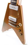 2024 Custom Flying V P-90 goldtop