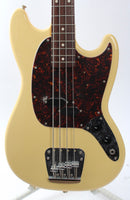 2004 Fender Mustang Bass yellow white