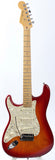 2004 Fender Stratocaster American Deluxe Lefty cherry sunburst