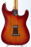 2004 Fender Stratocaster American Deluxe Lefty cherry sunburst