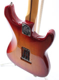 2004 Fender Stratocaster American Deluxe Lefty cherry sunburst