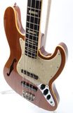 2012 Fender Jazz Bass JB-HO thinline hollowbody natural