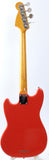 1999 Fender Mustang Bass fiesta red