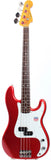 2002 Fender Precision Bass 62 Reissue candy apple red