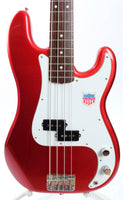 2002 Fender Precision Bass 62 Reissue candy apple red