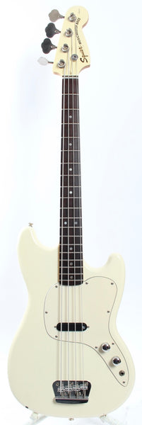 1997 Squier Musicmaster Bass arctic white