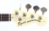 1997 Squier Musicmaster Bass arctic white