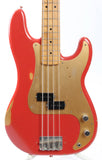 2008 Fender Precision Bass 50s Road Worn fiesta red