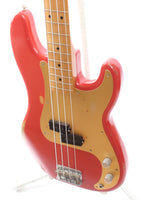 2008 Fender Precision Bass 50s Road Worn fiesta red