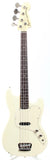 1997 Squier Musicmaster Bass arctic white