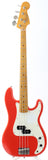 1997 Fender Precision Bass 57 Reissue fiesta red