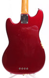 2004 Fender Mustang Bass competition red
