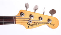 1974 Fender Precision Bass mocca brown