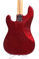 1972 Fender Precision Bass candy apple red