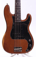 1974 Fender Precision Bass mocca brown