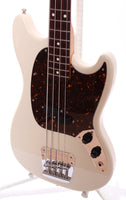 2005 Fender Mustang Bass olympic white