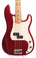 1972 Fender Precision Bass candy apple red