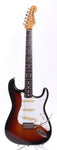 1983 SQUIER BY FENDER '62 REISSUE STRATOCASTER JV SERIES SUNBURST