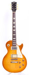 1980s Burny Les Paul Standard Flametop Reissue honey burst