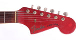 1966 Fender Jaguar candy apple red