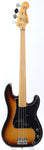 1979 Fender Precision Bass fretless sunburst