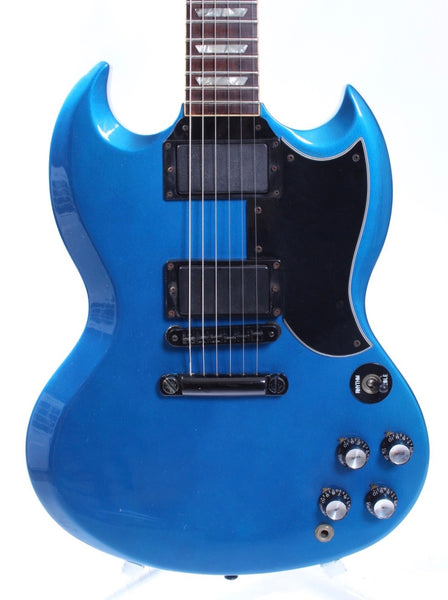 Gibson sg deals sapphire blue