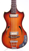 1960s Klira Twen Star Bass 162/2 sunburst